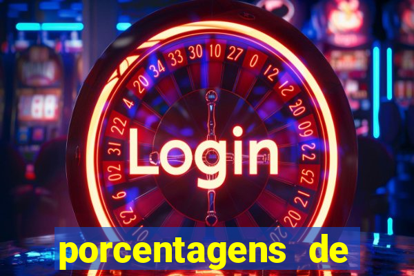 porcentagens de jogos pagantes